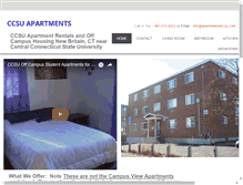 Tablet Screenshot of apartmentsatccsu.com